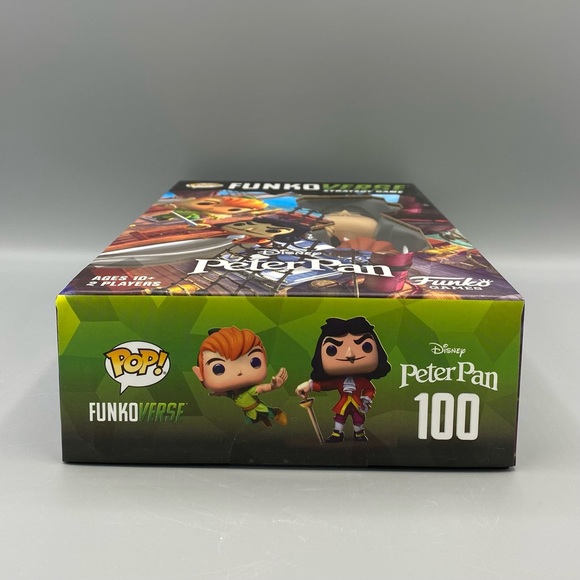 Pop FunkoVerse Disneys Peter Pan Strategy Game Captain Hook Funko Games Gifts - Picture 5 of 6